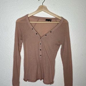 Urban Outfitters Pink Long Sleeve